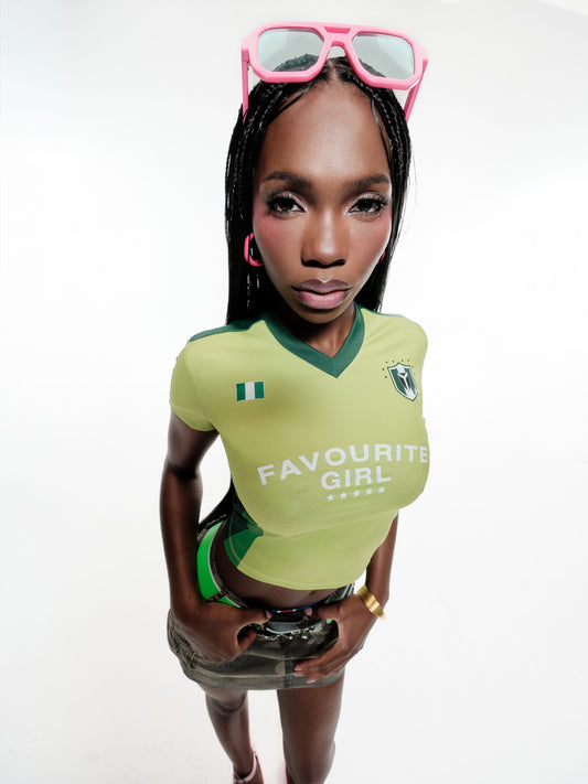 Nigeria Favourite Girl Tee Jersey
